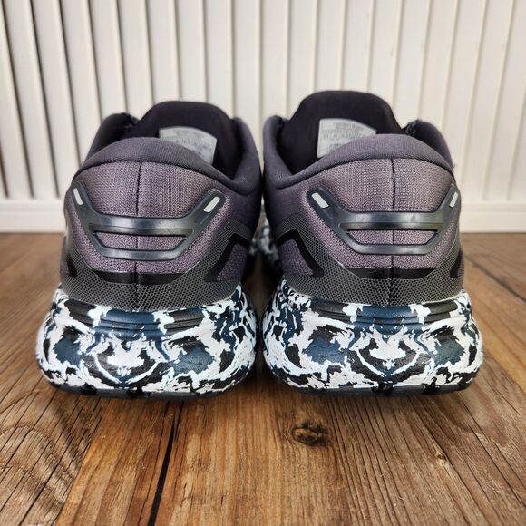 Brooks Ghost 15 Womens Size 8.5 B Black Camo Running Sneakers Shoes 1203801B004 - Picture 4 of 9